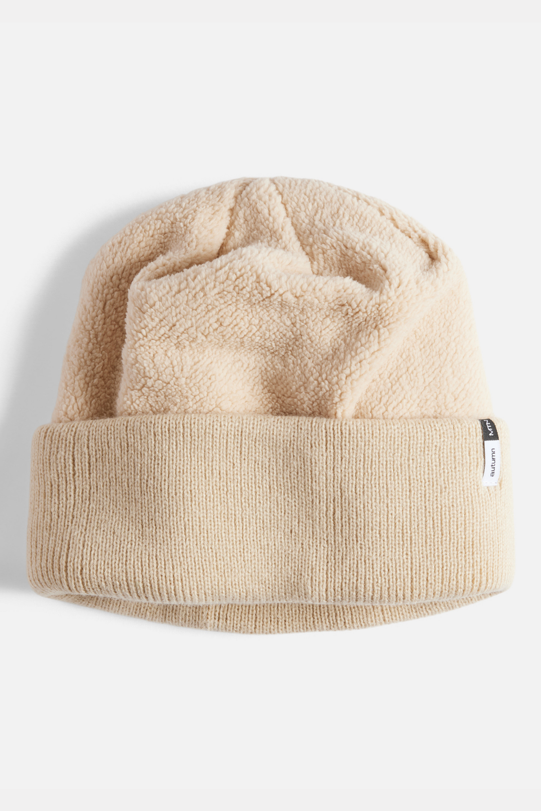 REVERSE FLEECE BEANIE