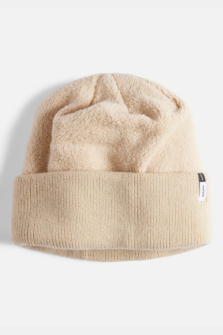 REVERSE FLEECE BEANIE