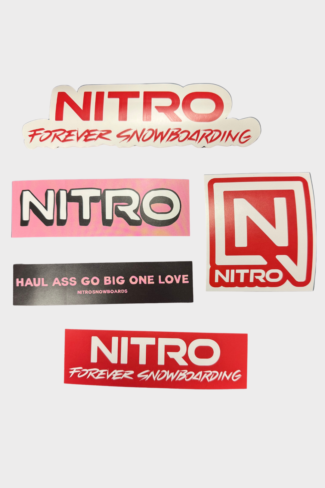 logo nitro snowboard Nitro Sticker Pack – Nitro Snowboards