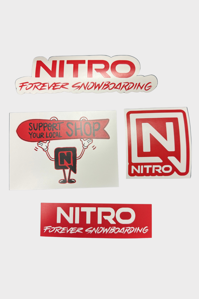 Pack d'autocollants Nitro – Nitro Snowboards