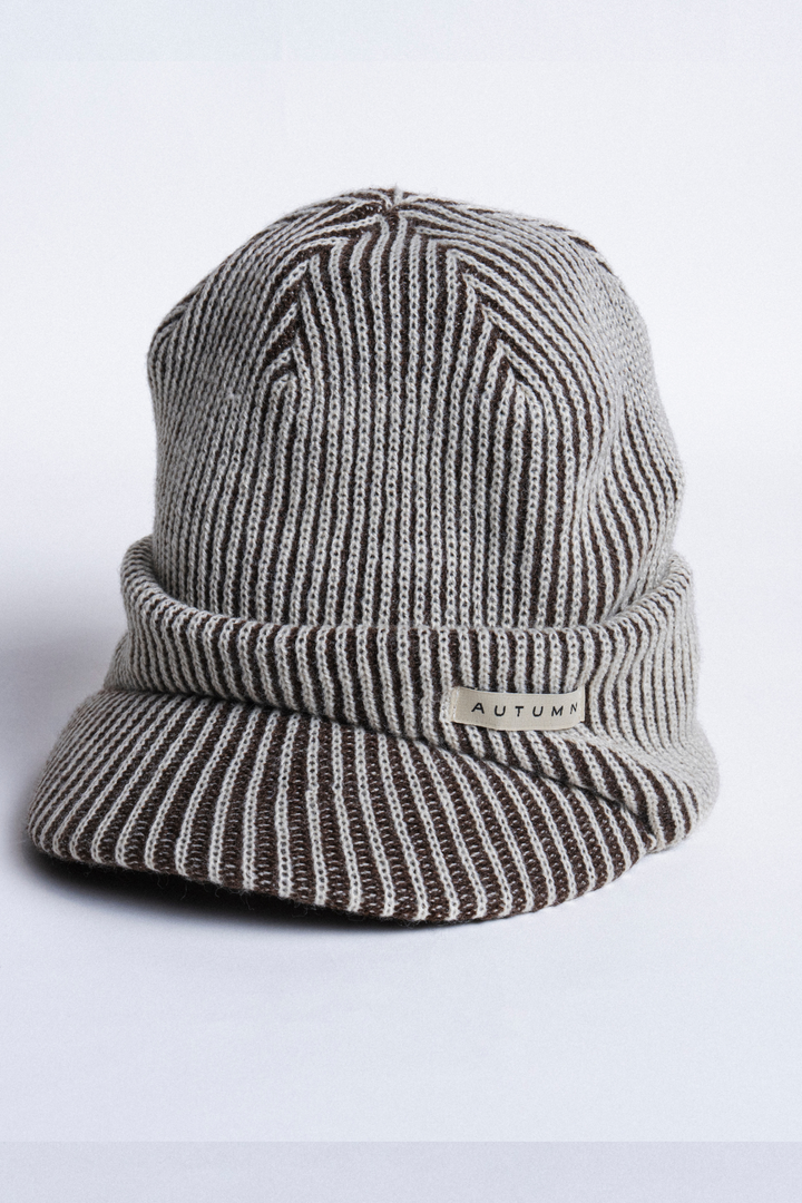 CORD VISOR BEANIE