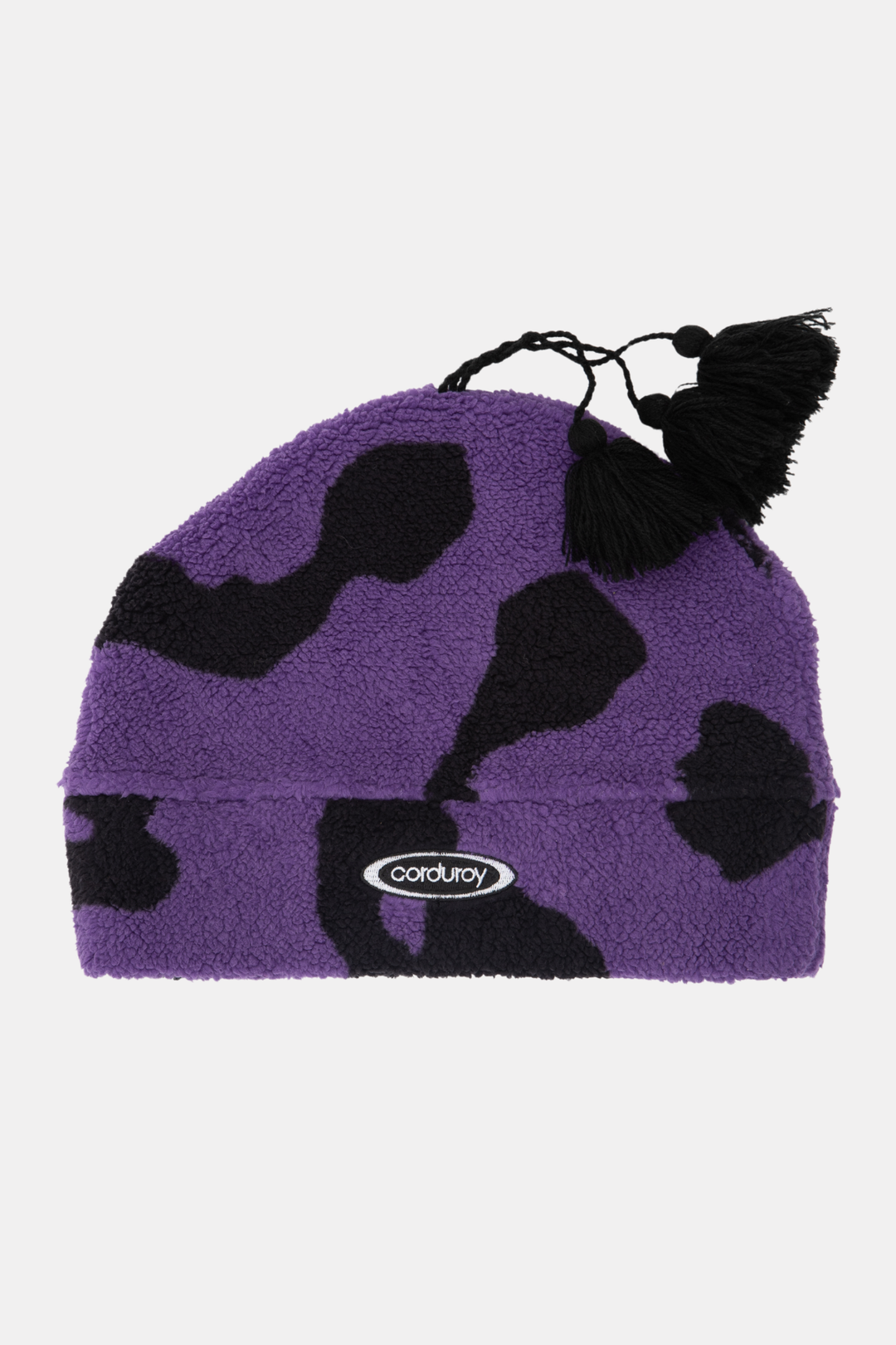 FLEECE TASSLE BEANIE