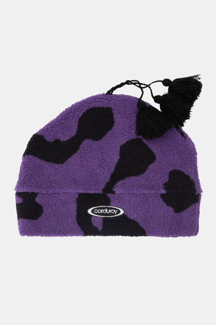 FLEECE TASSLE BEANIE
