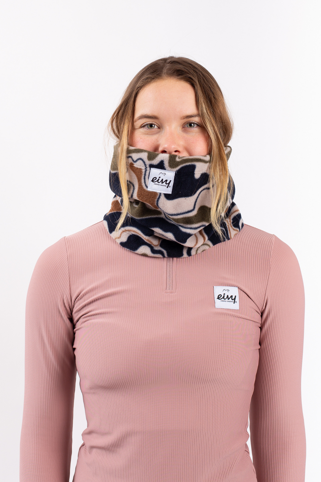 ADJUSTABLE SHERPA NECKWARMER