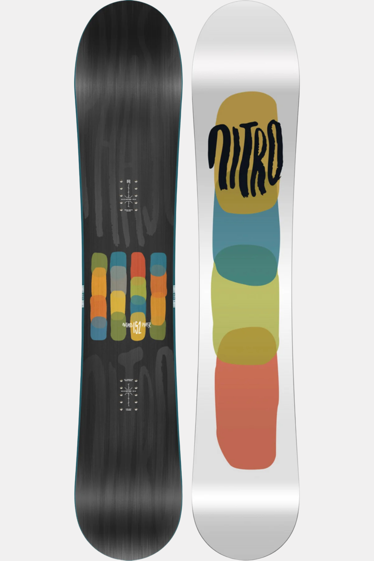 スノーボード NITRO 152cm ビンディング FLOW size Lセット スポーツ