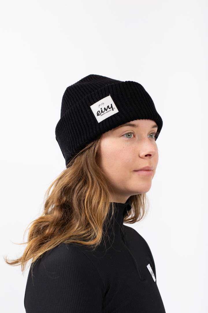 FOLDABLE KNIT BEANIE