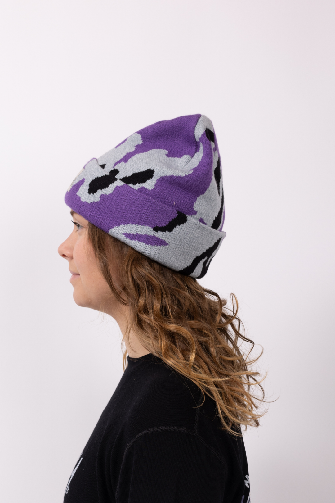 HEAVY JAQUARD BEANIE