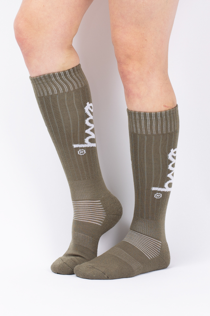RIB WOOL SOCKS