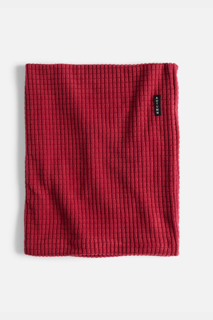 GRID FLEECE NECK GAITER