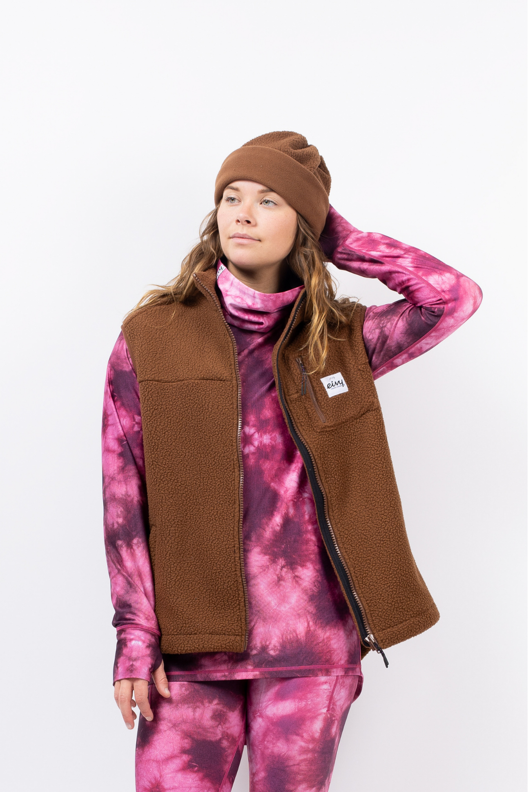 LUMBERJACKIE SHERPA VEST