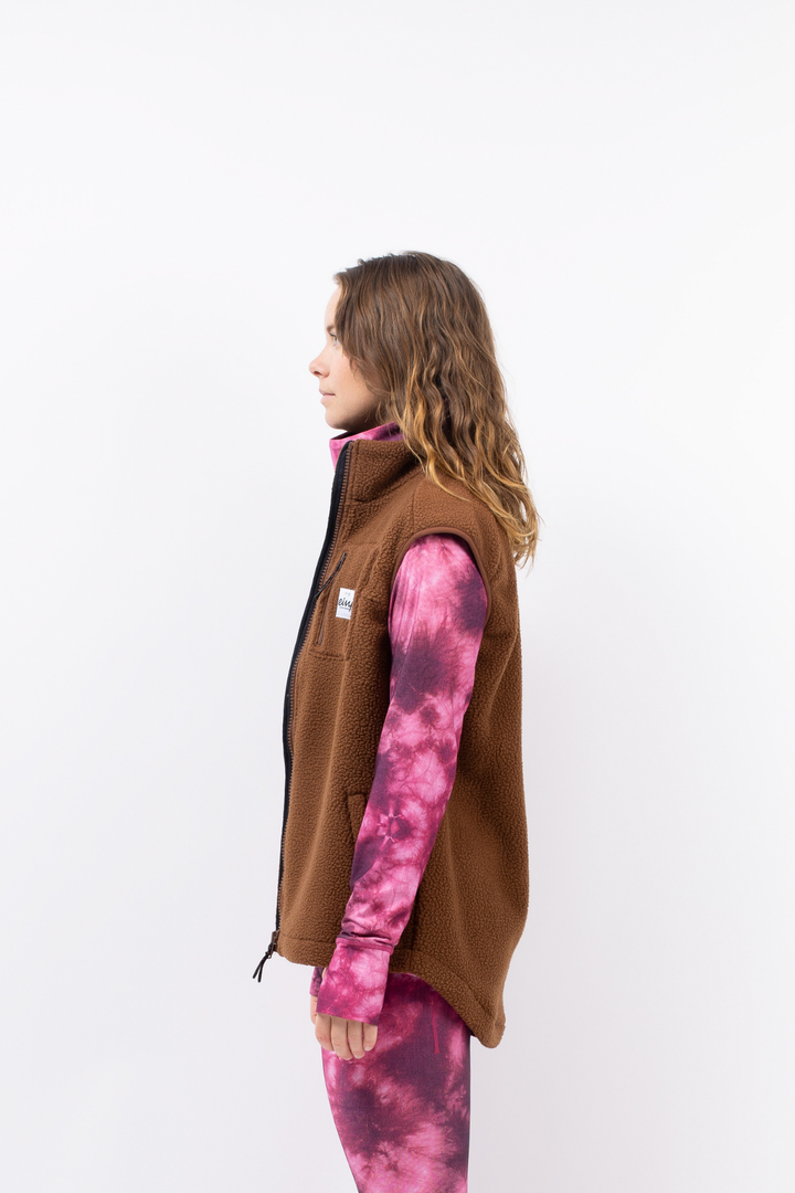 LUMBERJACKIE SHERPA VEST