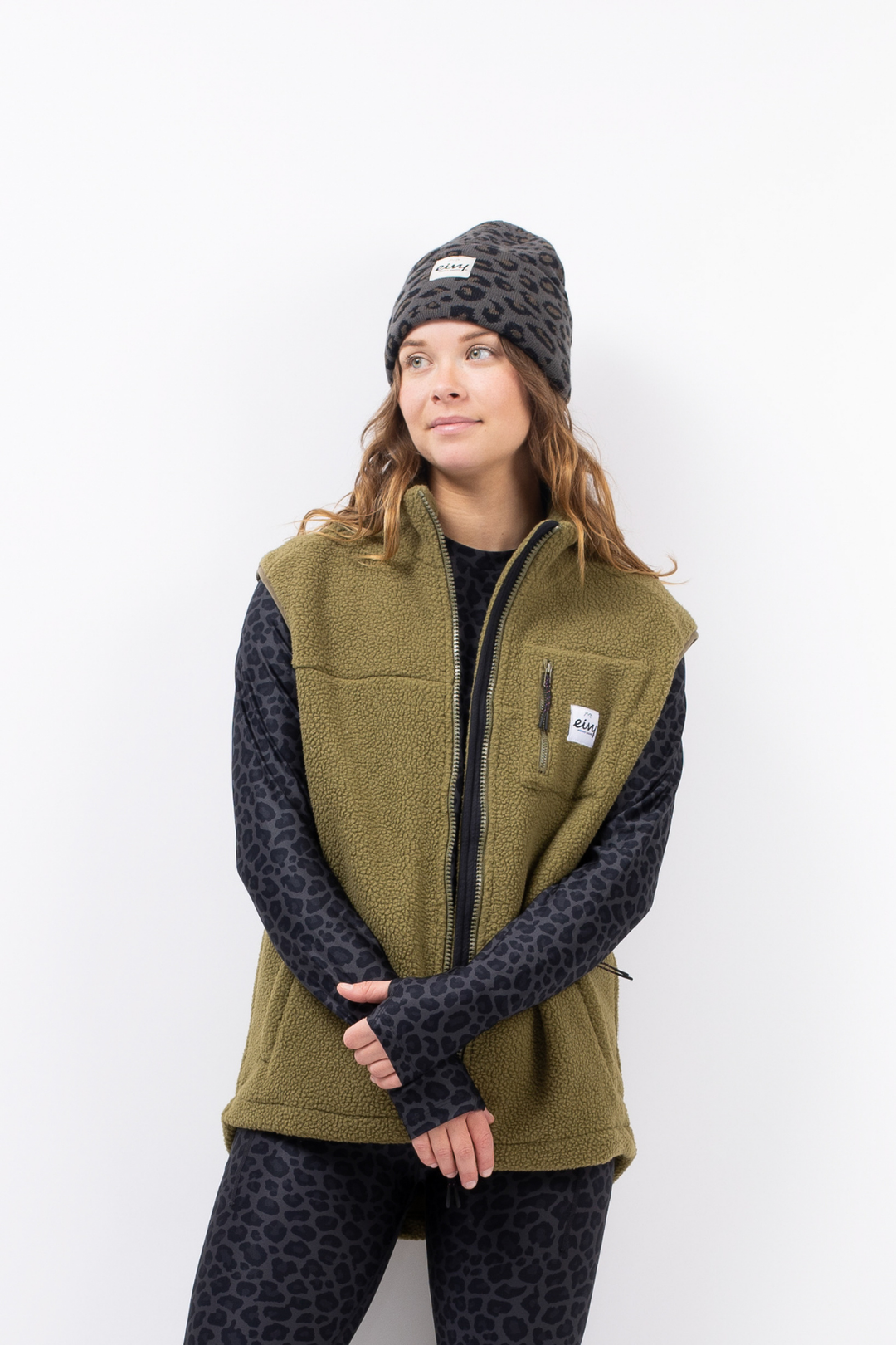 LUMBERJACKIE SHERPA VEST