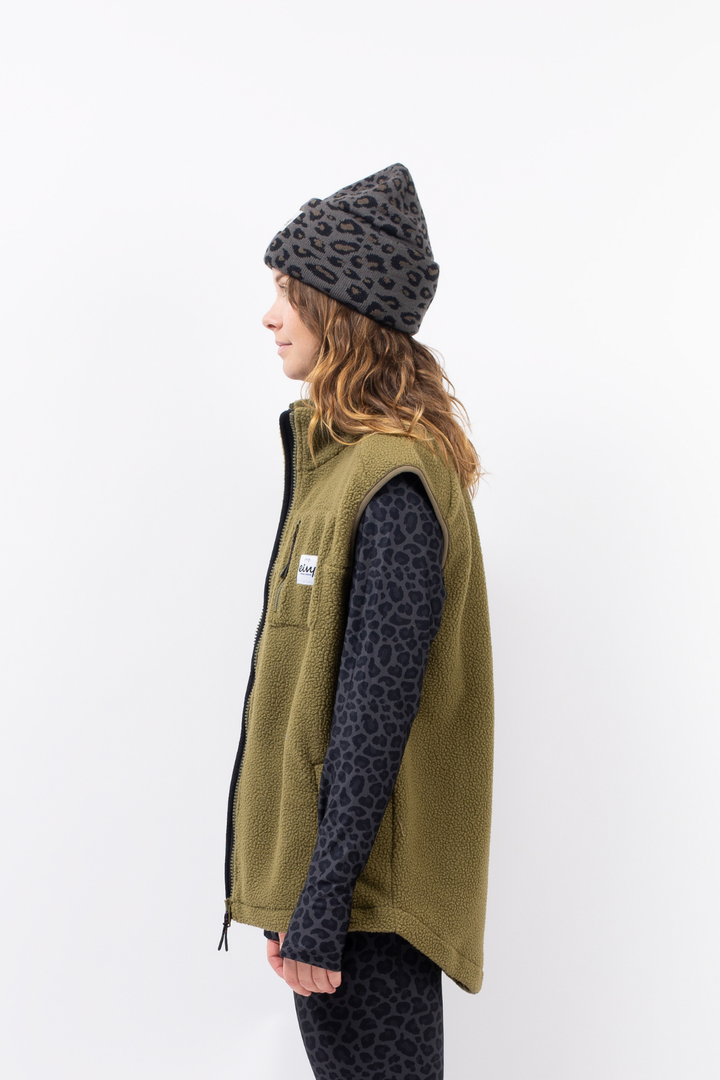 LUMBERJACKIE SHERPA VEST