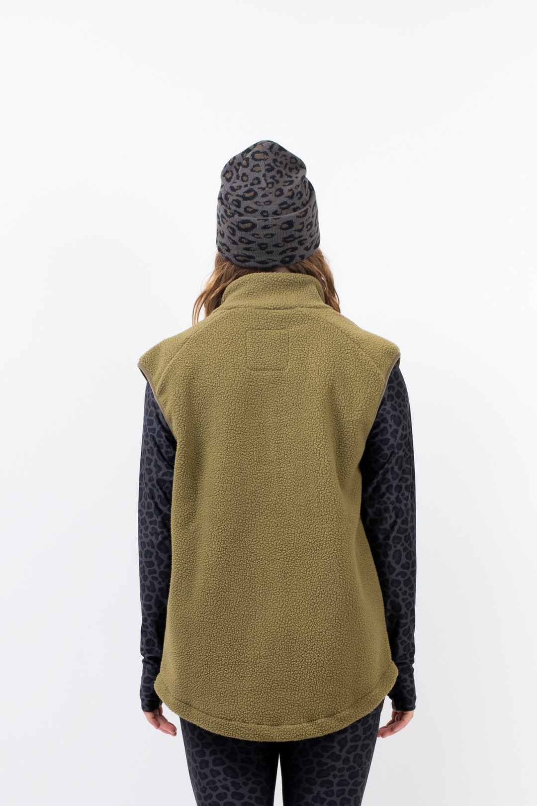 LUMBERJACKIE SHERPA VEST