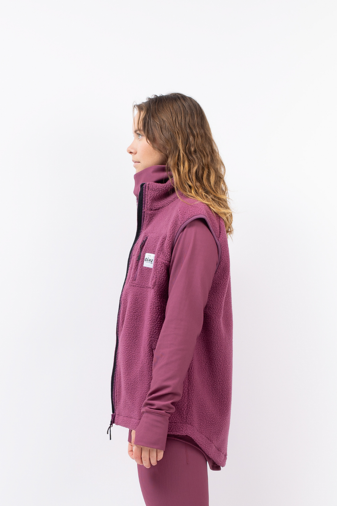 LUMBERJACKIE SHERPA VEST