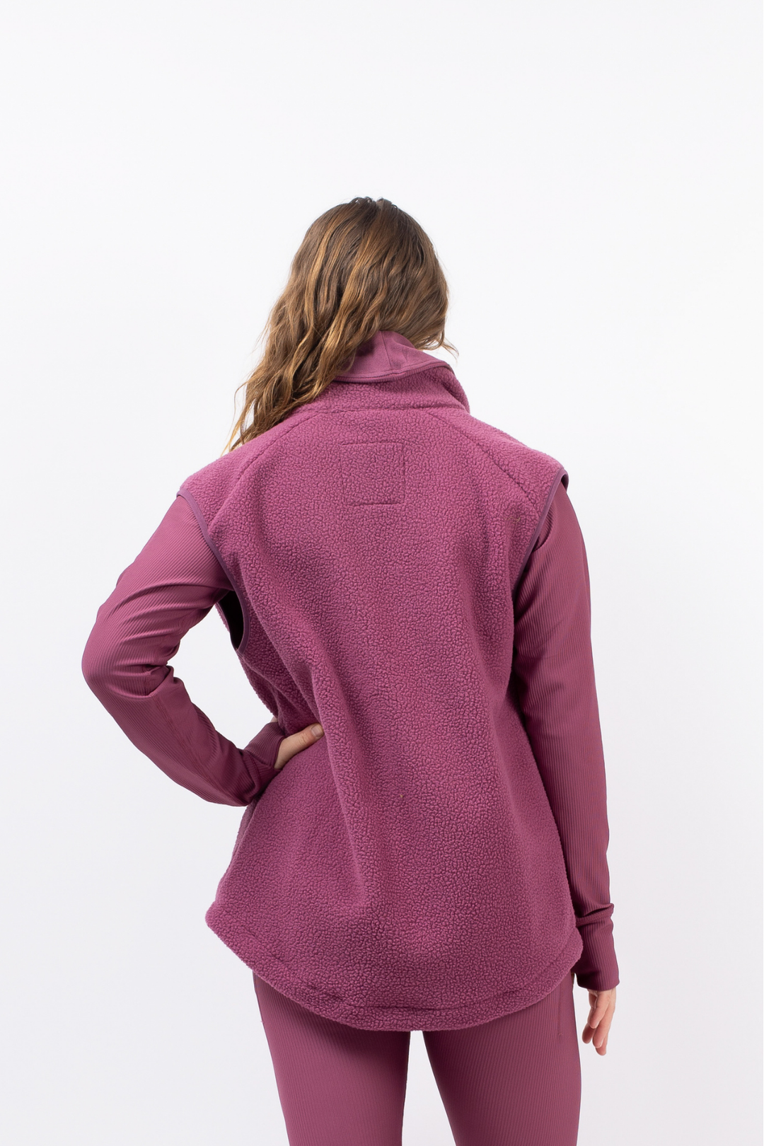 LUMBERJACKIE SHERPA VEST