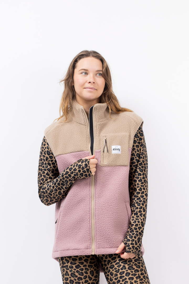 LUMBERJACKIE SHERPA VEST