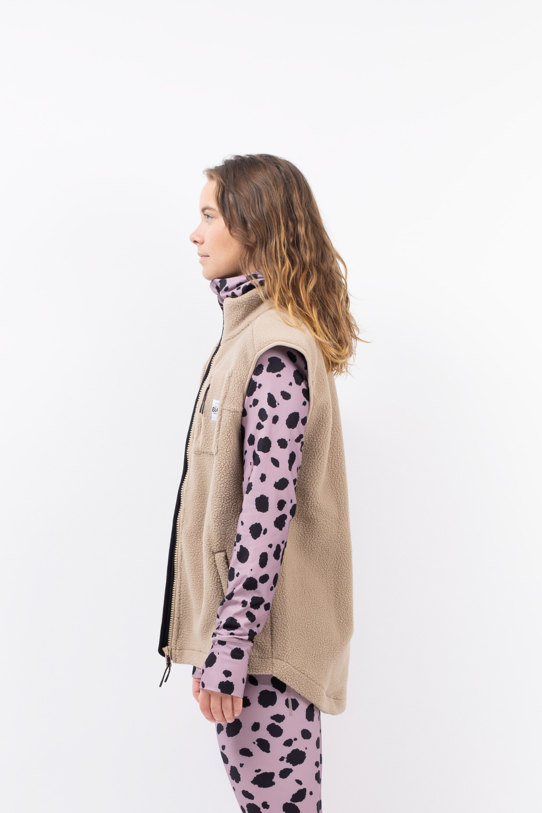 LUMBERJACKIE SHERPA VEST