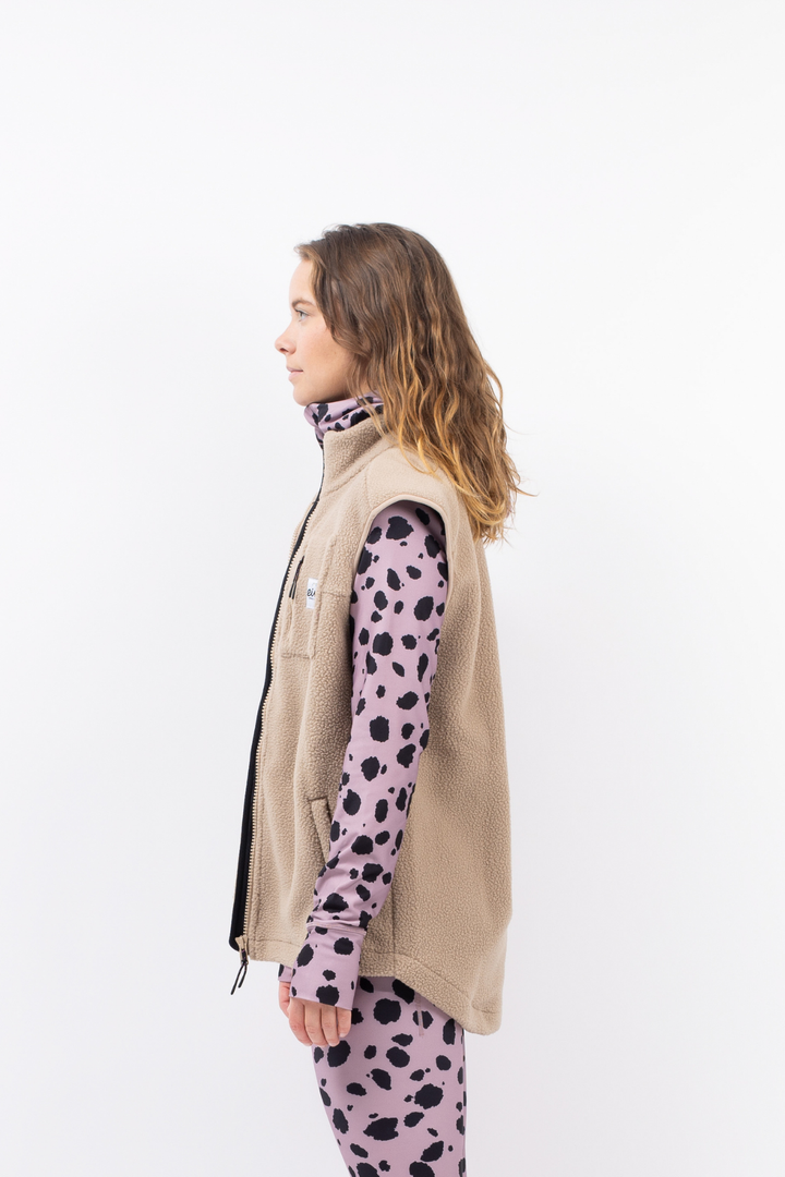 LUMBERJACKIE SHERPA VEST