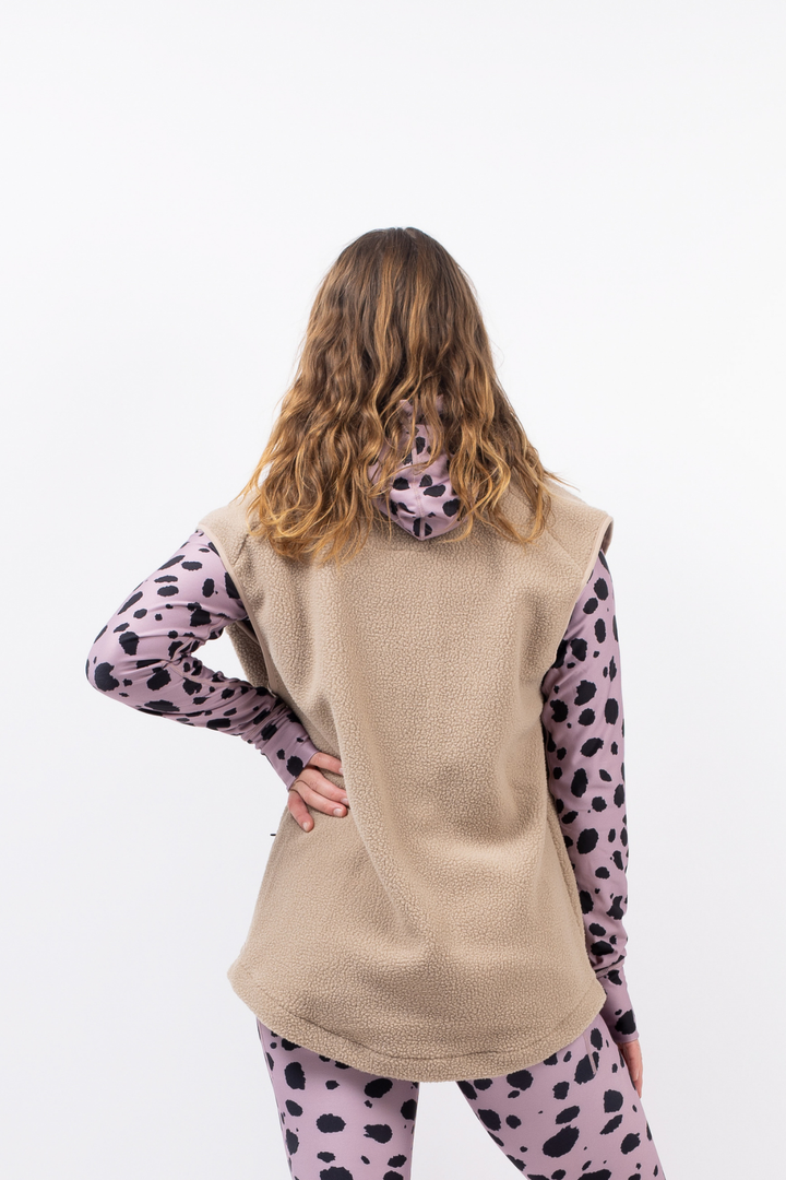 LUMBERJACKIE SHERPA VEST