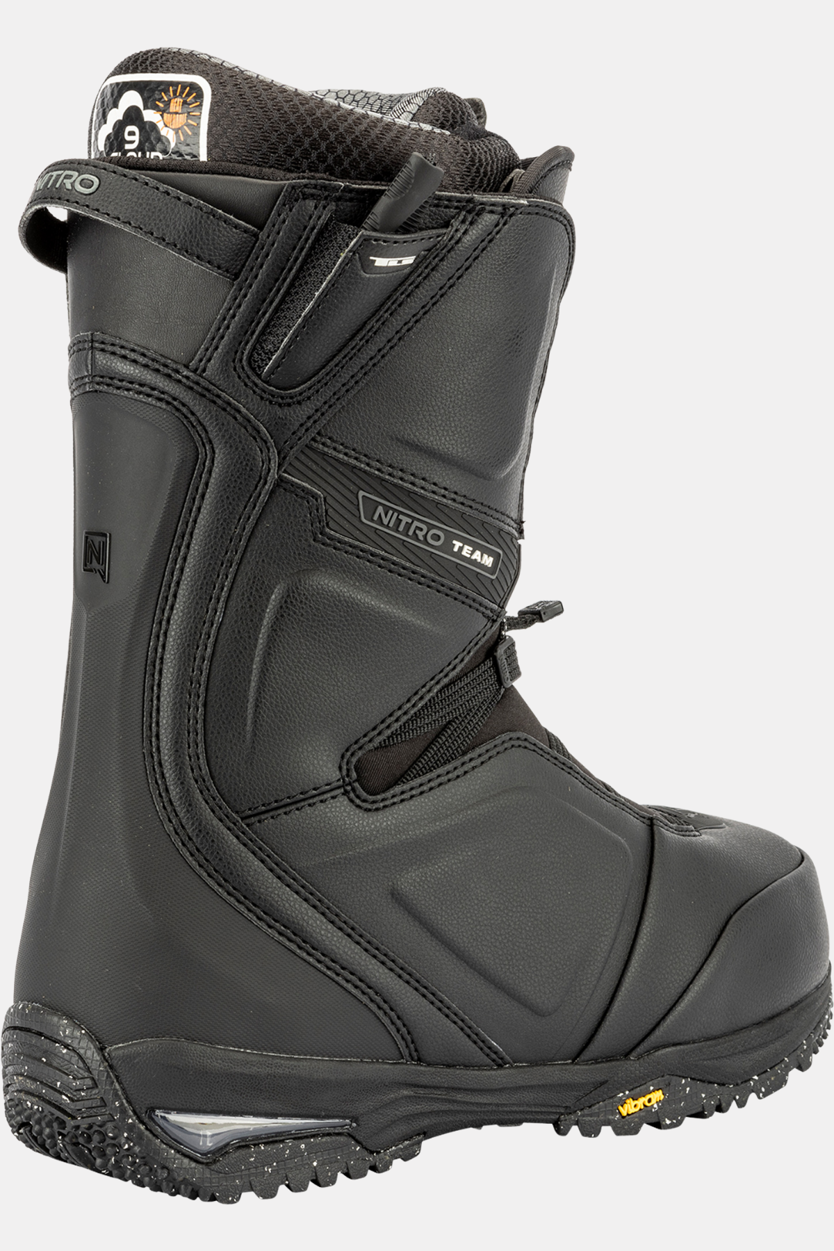 美品 NITRO TEAM TLS スノーボード ブーツ 26cm グレー NITRO