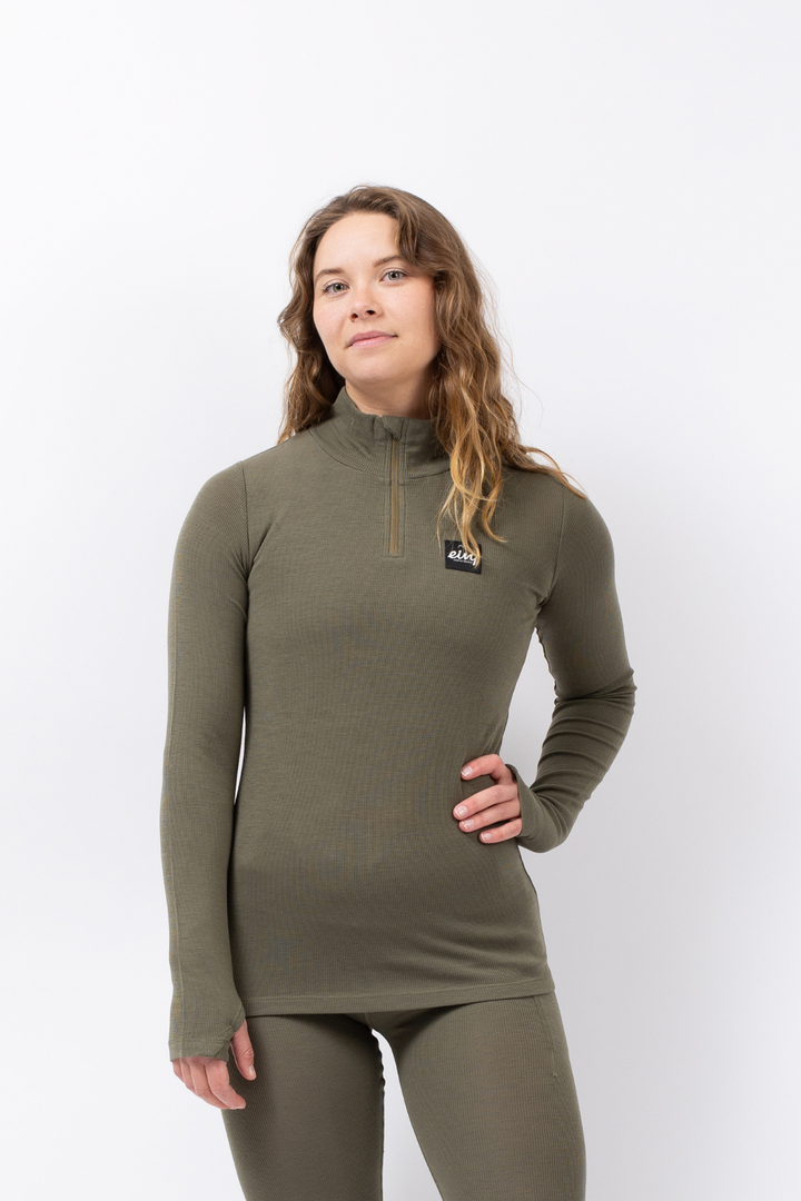 JOURNEY MERINO WOOL RIB TOP