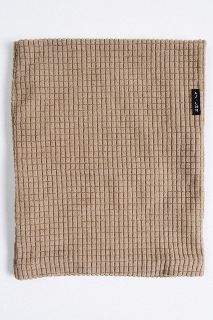 GRID FLEECE NECK GAITER