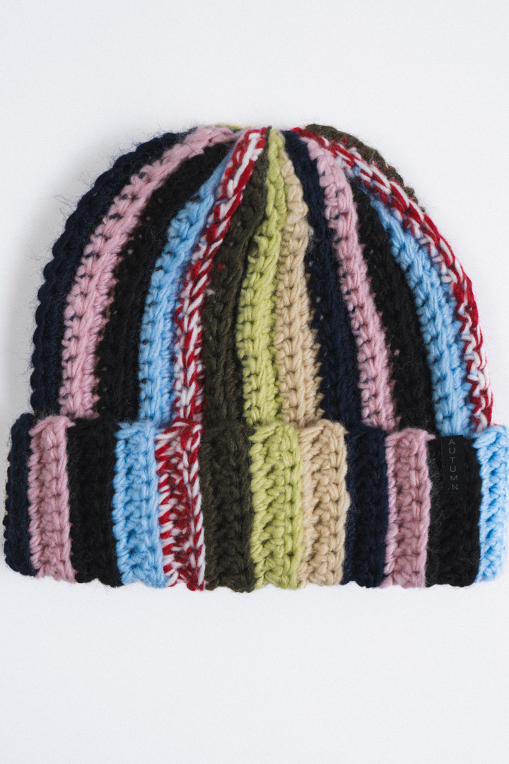 PATCHWORK BEANIE