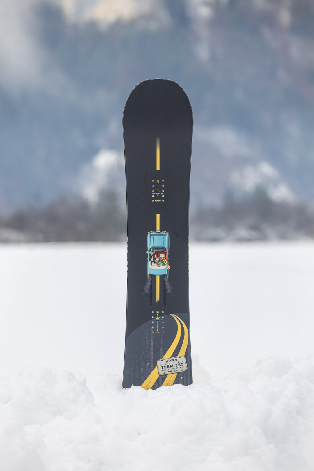 TEAM PRO MARCUS KLEVELAND SNOWBOARD