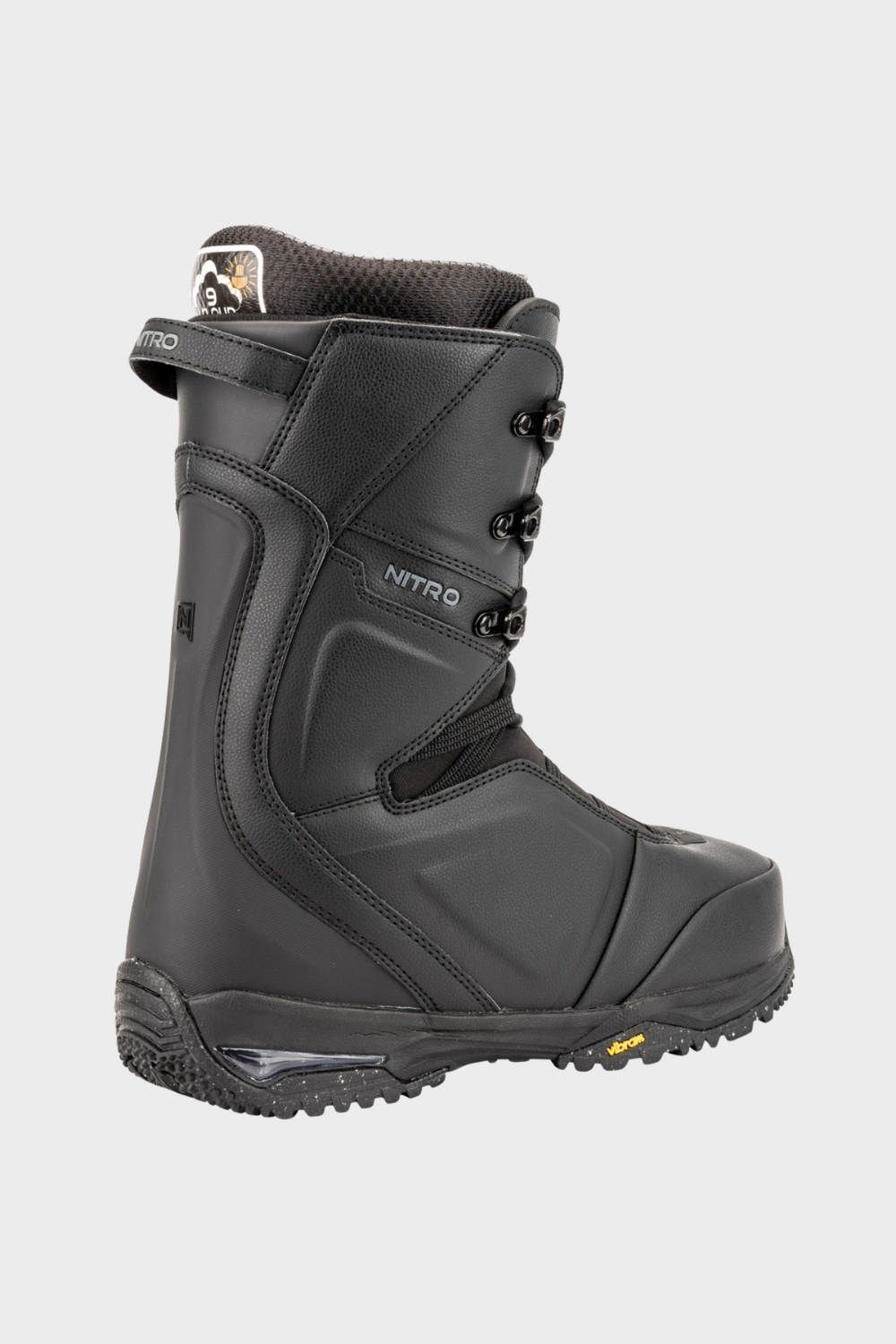 2018 nitro team standard lace snowboard boot BOA 2025 Gorge Performance these boots are sure to impress on any mountain. Nitro Men's Team BOA Snowboard