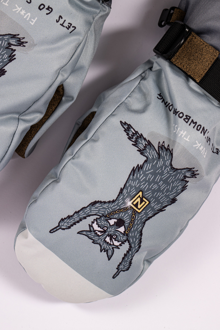 RACOON MITTEN