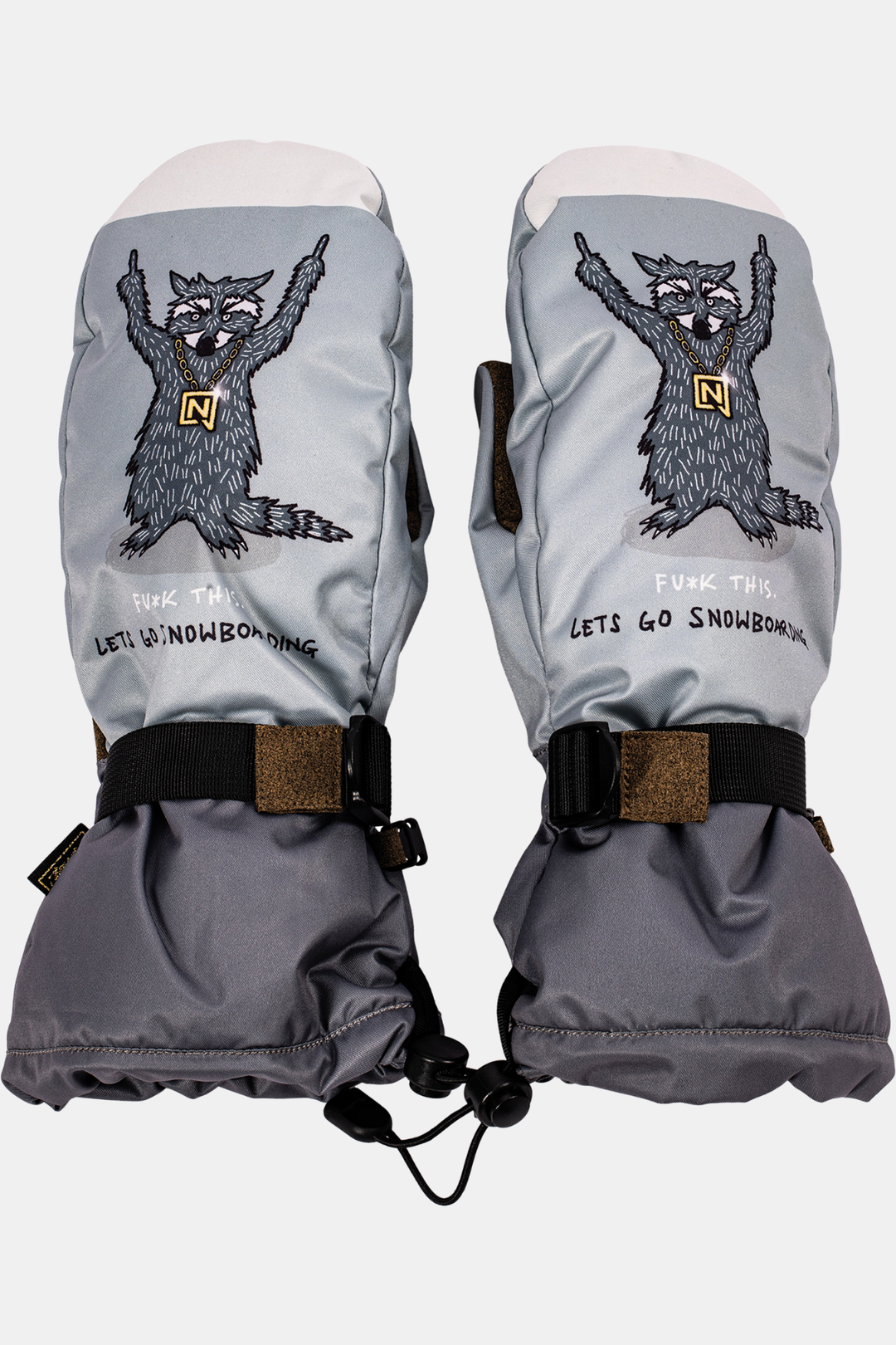 RACOON MITTEN