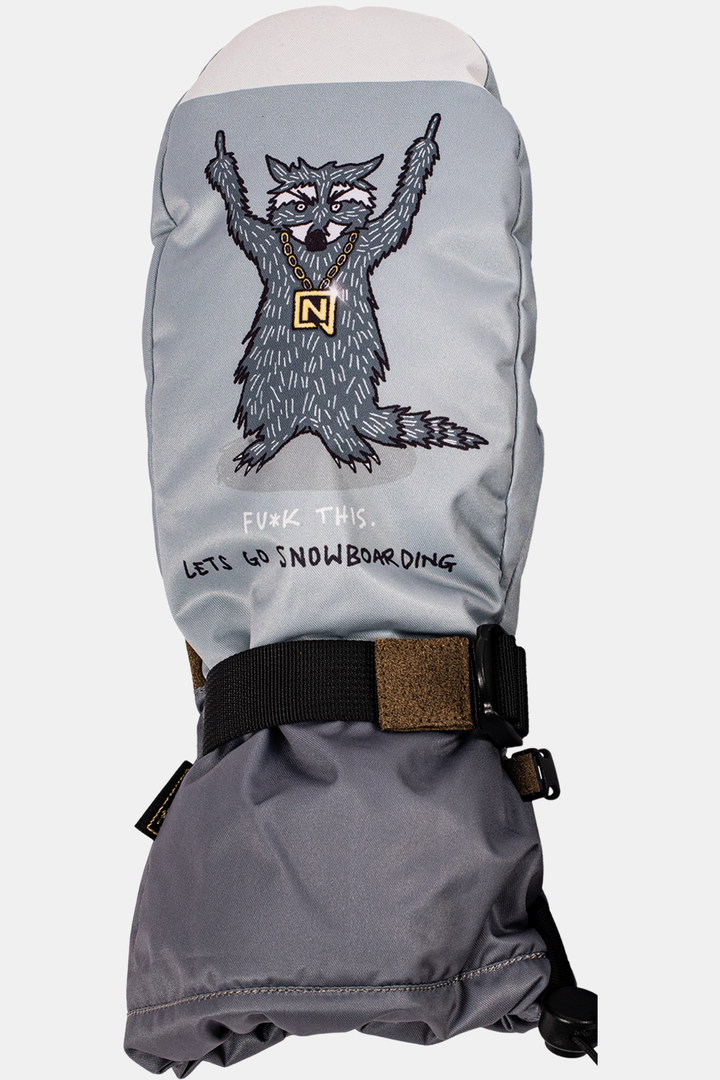 RACOON MITTEN