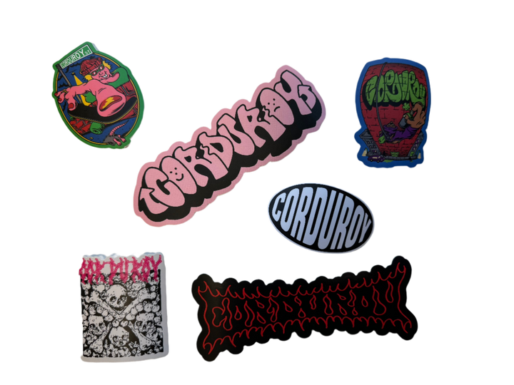 Corduroy Sticker Pack