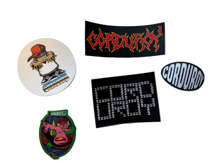Corduroy Sticker Pack