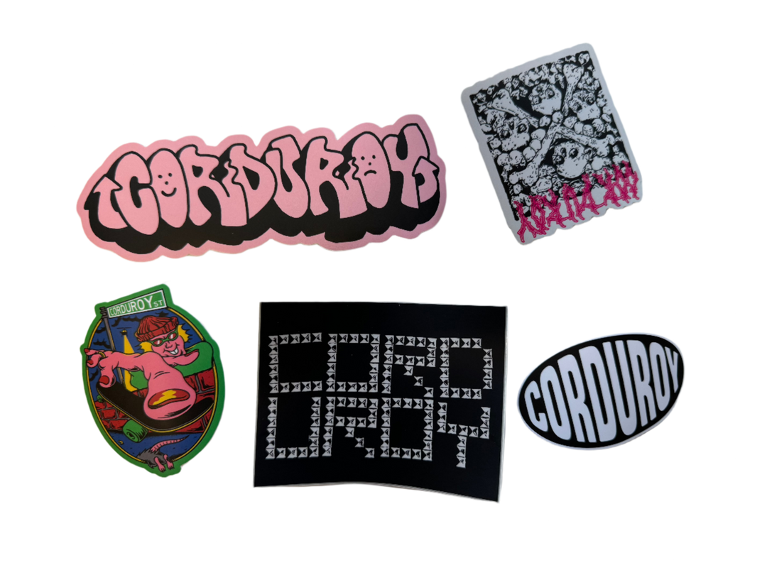 Corduroy Sticker Pack