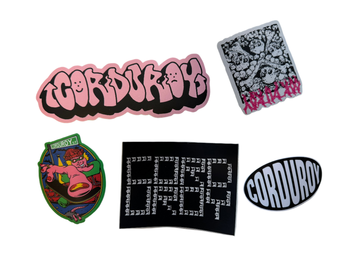 Corduroy Sticker Pack