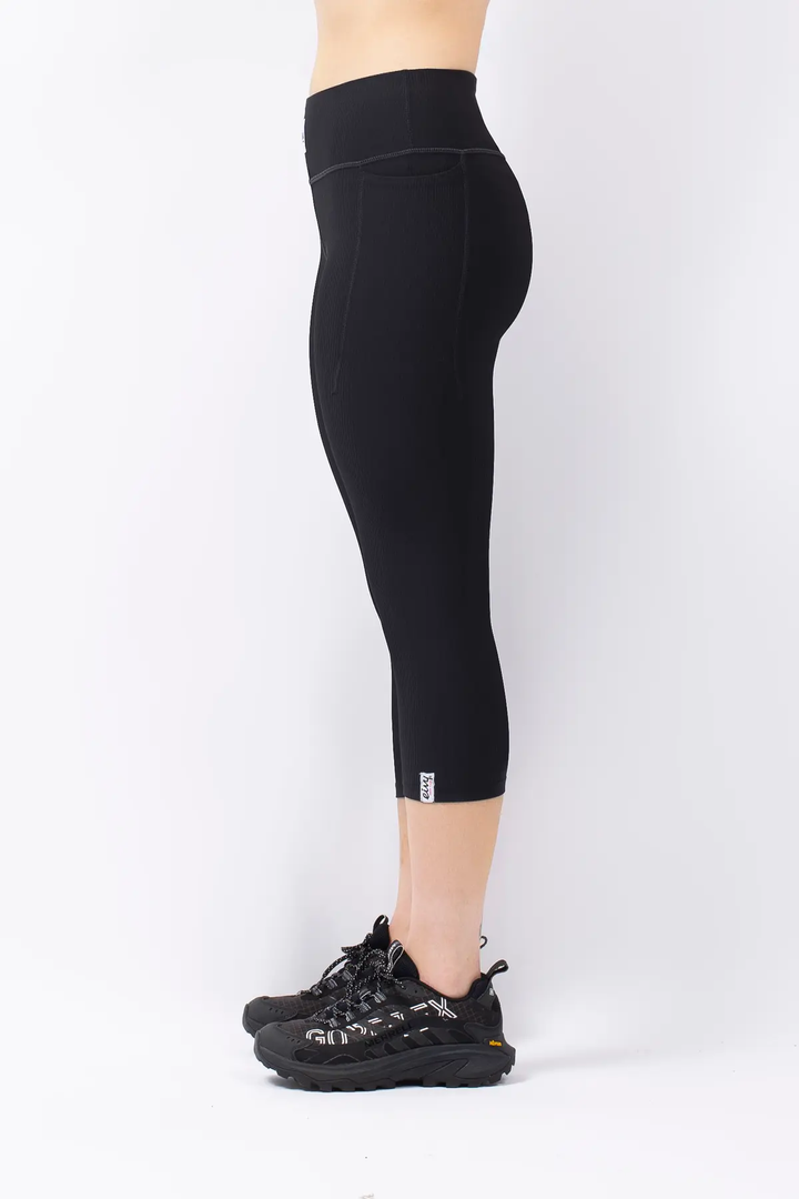 POCKET RIB 3/4 TIGHTS