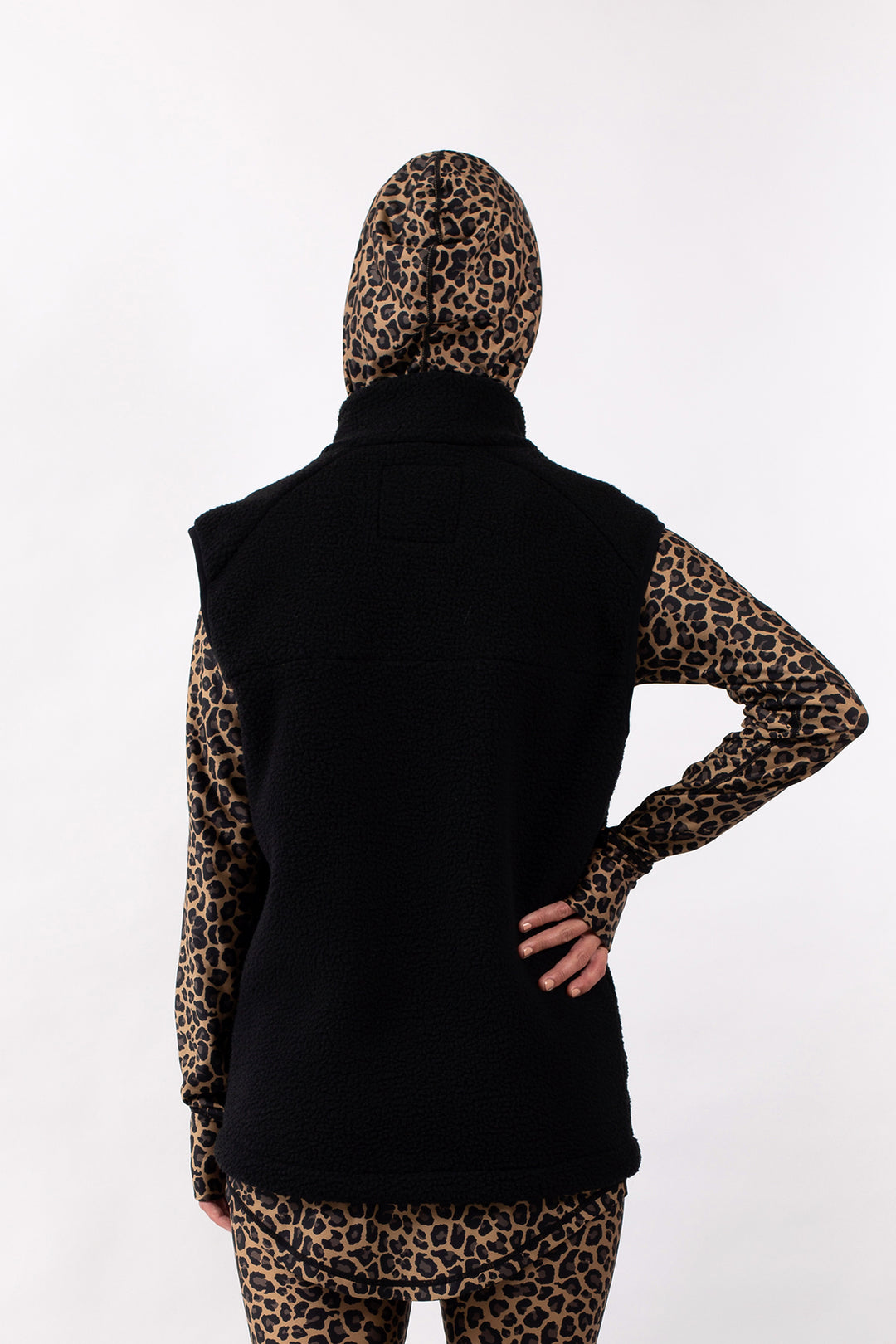 LUMBERJACKIE SHERPA VEST