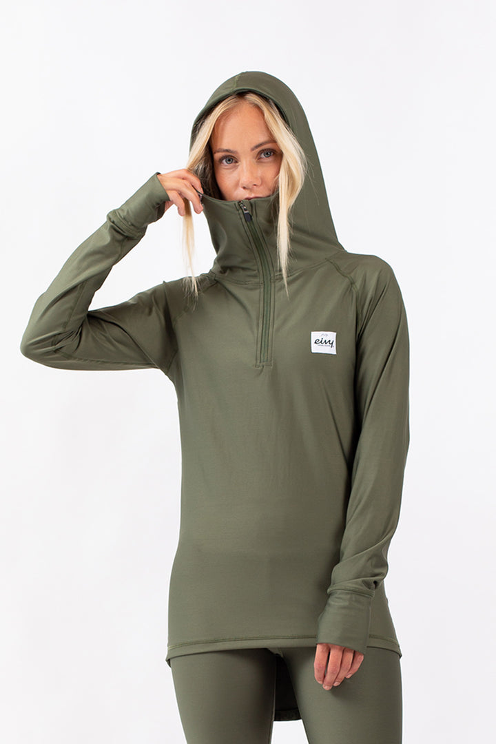 ICECOLD ZIP HOOD TOP