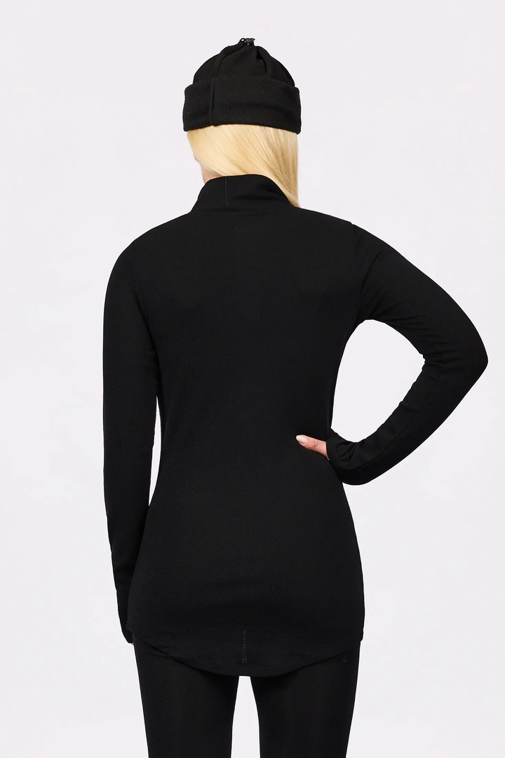 JOURNEY MERINO WOOL RIB TOP