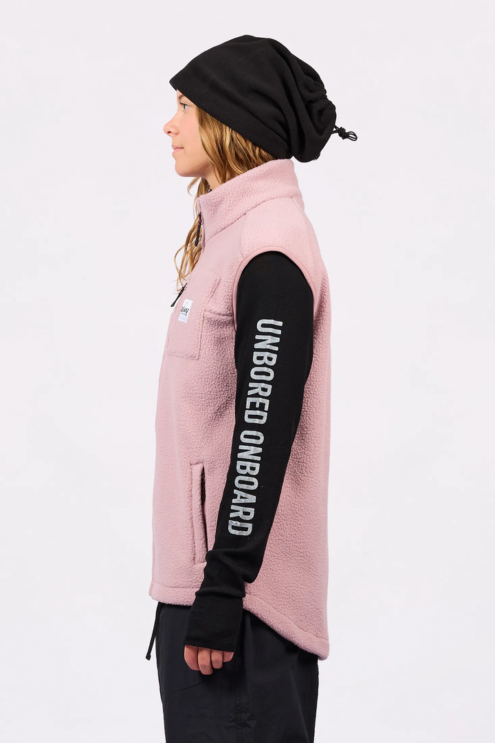 LUMBERJACKIE SHERPA VEST