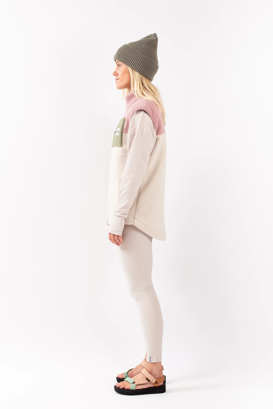 LUMBERJACKIE SHERPA VEST