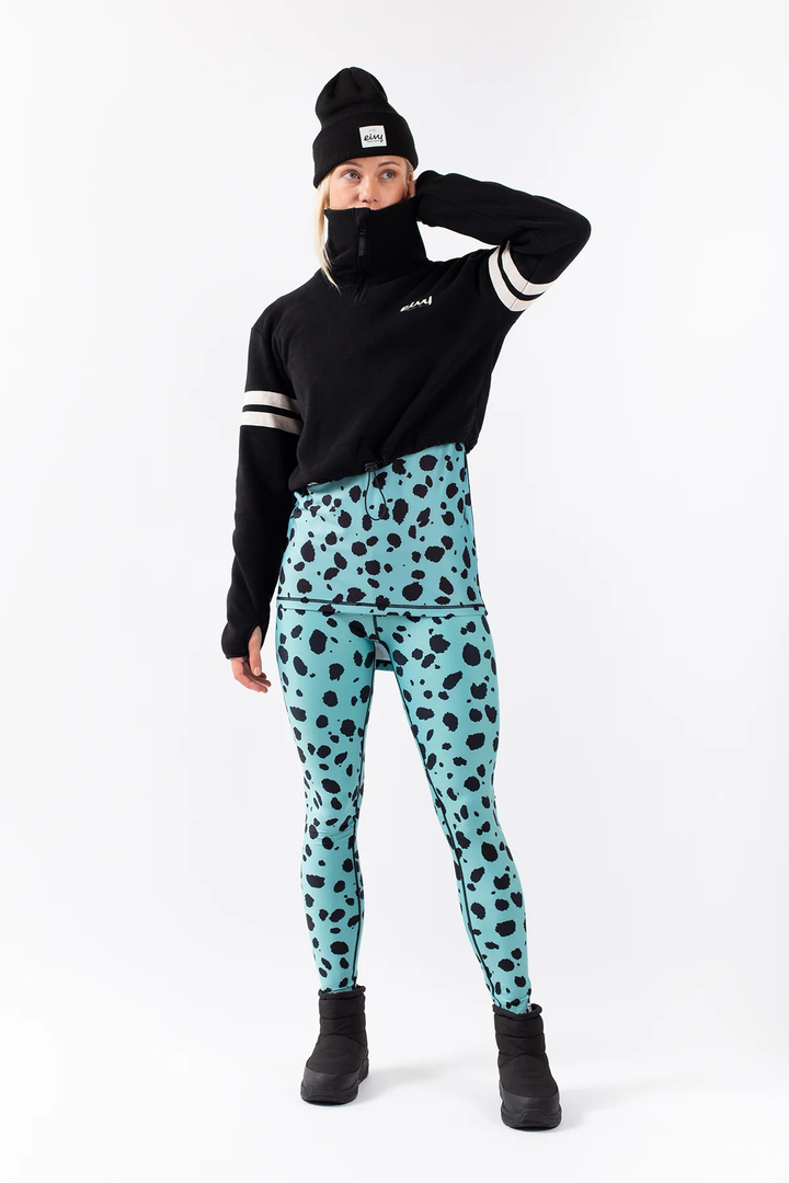 PEG ZIP CROPPED FLEECE