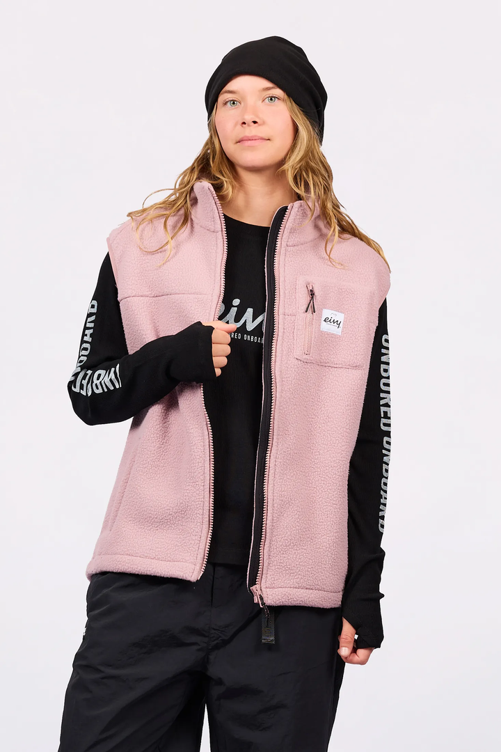 LUMBERJACKIE SHERPA VEST