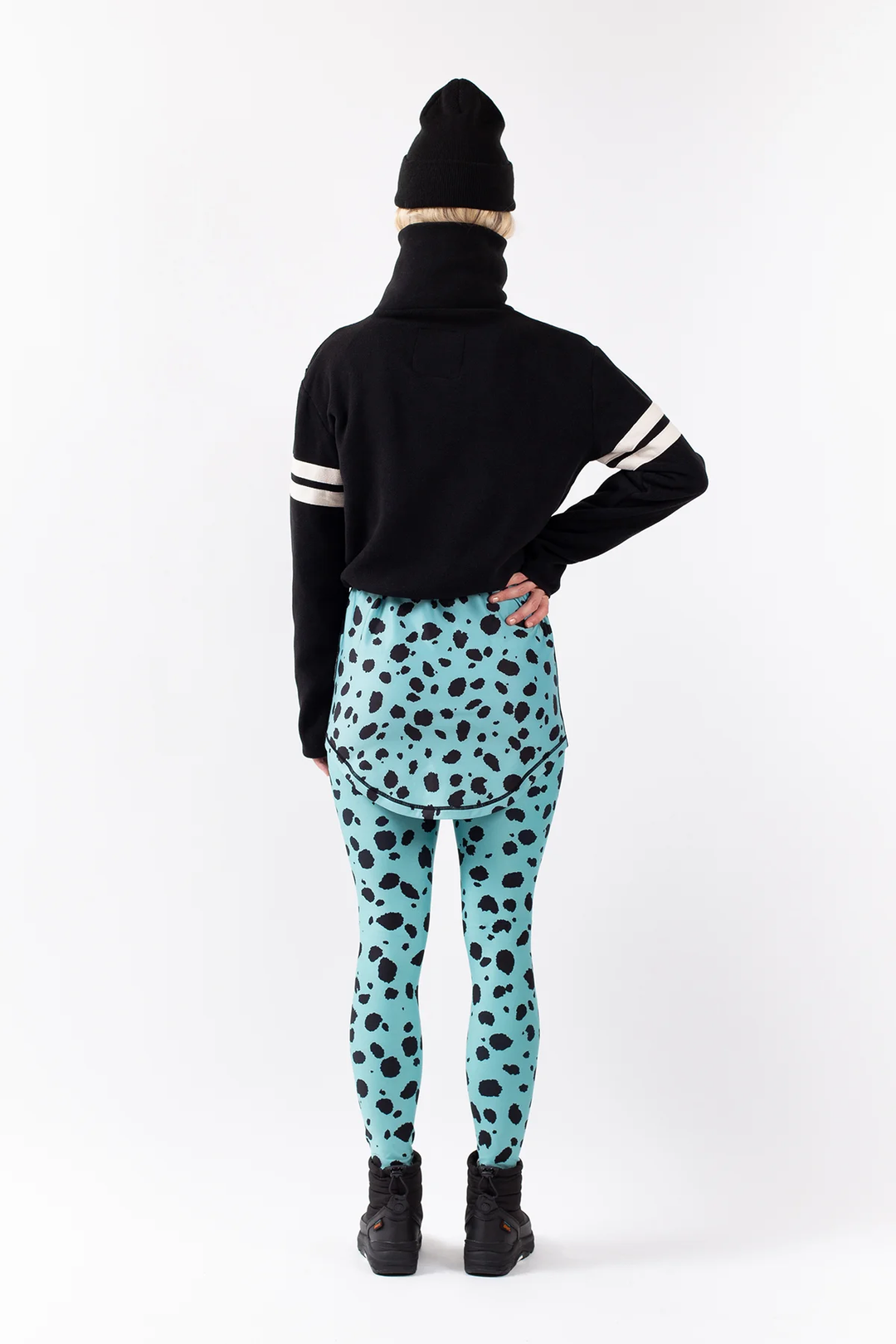 PEG ZIP CROPPED FLEECE